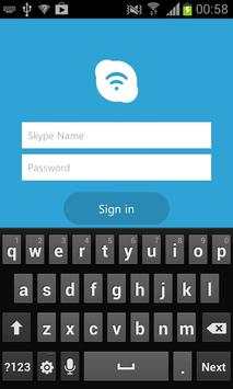 Skype WiFi screenshot 2