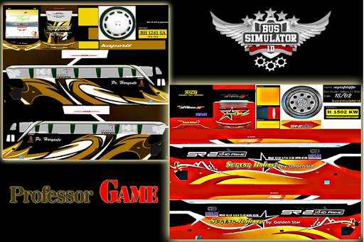 Livery BUSSID Agra Mas Complete screenshot 4