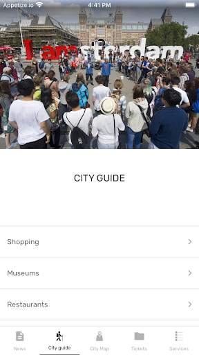 Amsterdam The Map: City Guide screenshot 1