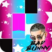 Bad Bunny Piano Tiles logo