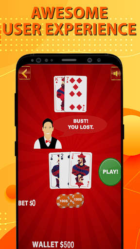 BlackJack King - The best blackjack Card game скриншот 3