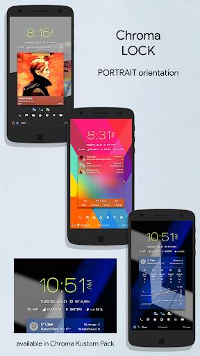 Chroma Free KLWP screenshot 2