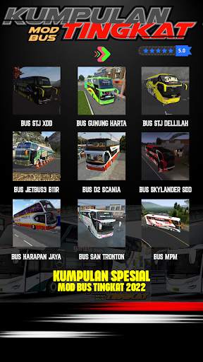 Kumpulan Mod Bus Tingkat screenshot 2