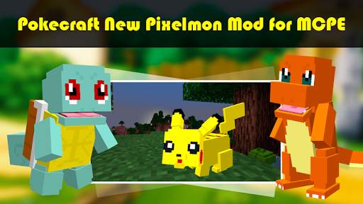 Pokecraft New Pixelmon Mod for MCPE screenshot 2
