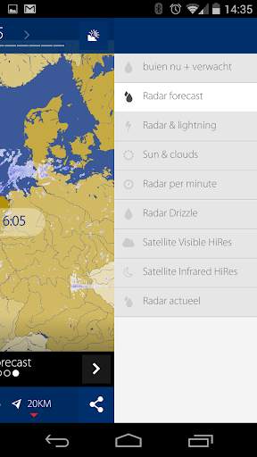 Sat24, Weather satellite screenshot 5