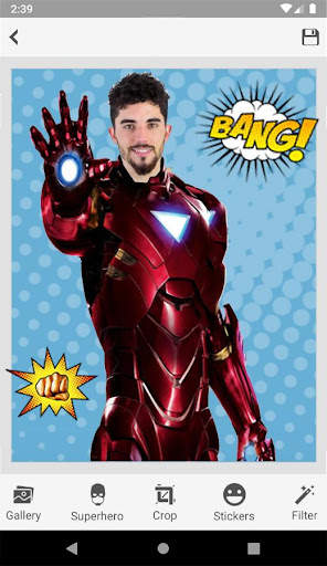 Superhero Camera Photo Editor screenshot 8