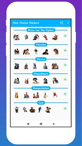 Ram Charan Stickers screenshot 2
