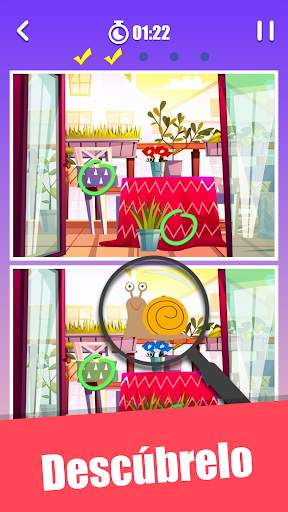 Encuentra las diferencias - Sweet Home Design screenshot 1
