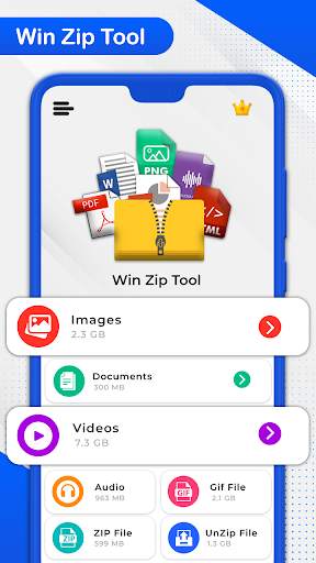 Zip Unzip: Rar File Extractor screenshot 1