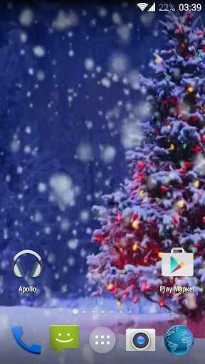Christmas Tree Video Wallpaper screenshot 1