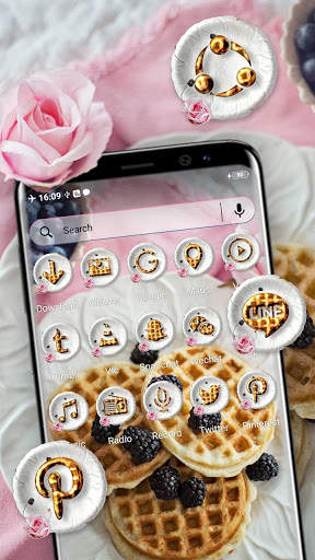Waffles Breakfast Theme screenshot 4