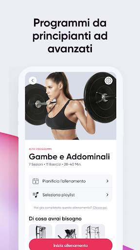 Sweat: app fitness per donne screenshot 5