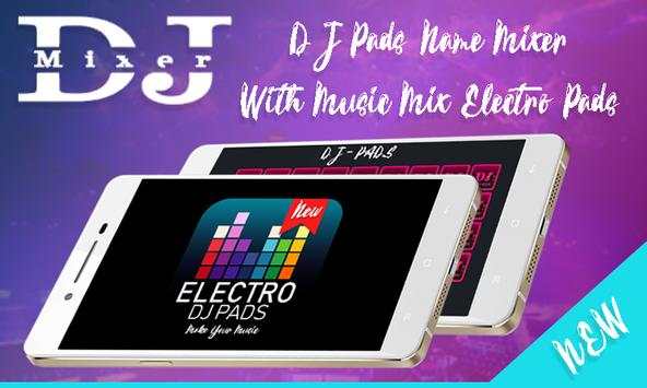 DJ Pads Name Mixer With Music Mix Electro Pads screenshot 4