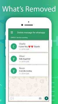 Whats Deleted : Recover Deleted Message screenshot 1