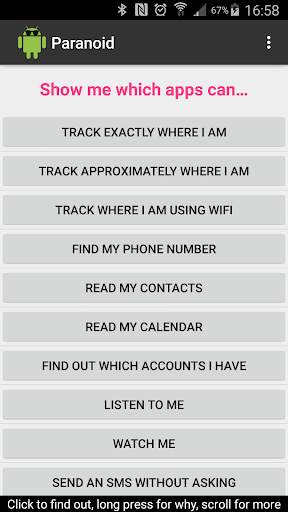 Paranoid for Android скриншот 1