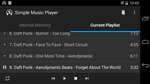 Simple Music Player screenshot 4
