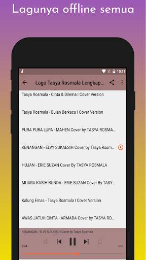 Lagu Tasya Rosmala Lengkap Offline screenshot 6