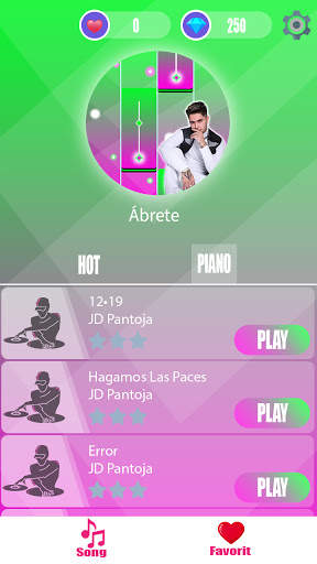 JD Pantoja Piano tiles screenshot 1