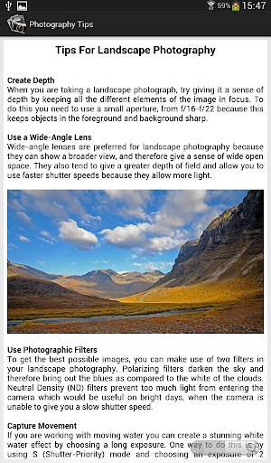 Photography: Tips and Tricks screenshot 7