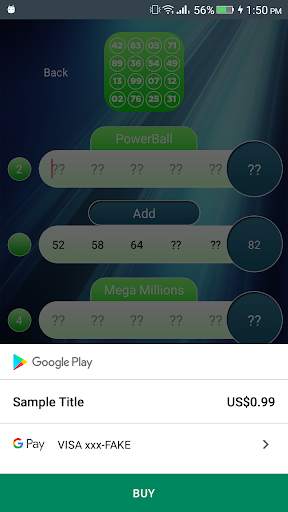 My Lottery App screenshot 3
