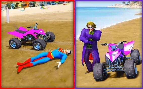 Superheroes Pro ATV Quad Racing screenshot 2
