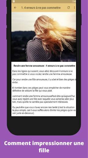 Comment impressionner une fille screenshot 2