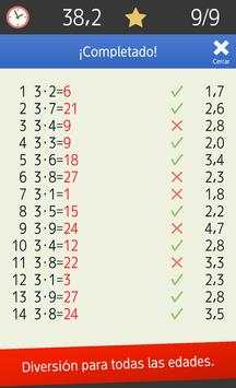Tabla de multiplicar (Matemáticas) screenshot 5