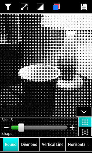 1 bit pixels 3 تصوير الشاشة
