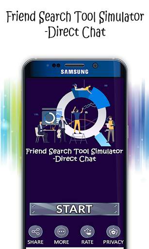 Friend Search Tool Simulator-Girl Phone Number app screenshot 2