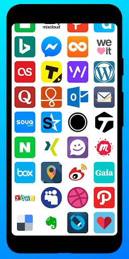 All social media and social networks in one app screenshot 6