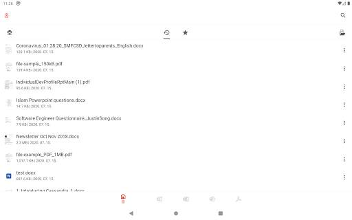 오피스 리더 - PDF, 워드, 엑셀, 파워포인트 뷰어 screenshot 6