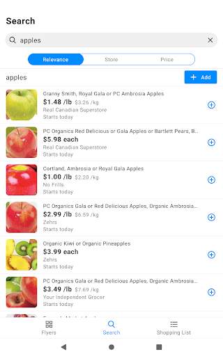 reebee: Flyers & Shopping List скриншот 7