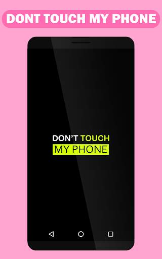 Don't Touch My Phone Wallpaper screenshot 3