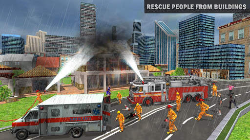 Firefighter Truck Simulator: Rescue Games screenshot 9