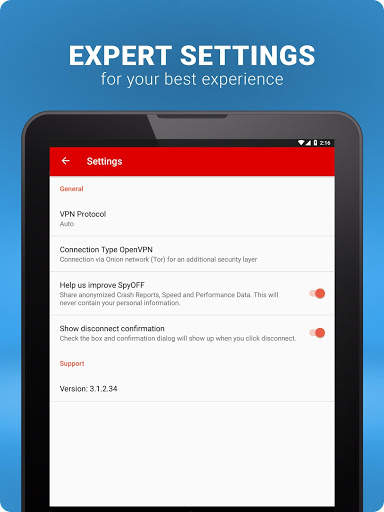SpyOFF - VPN Client screenshot 8