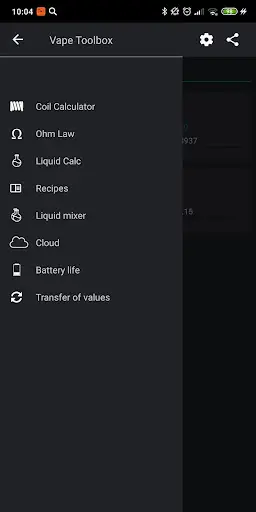 Vape Toolbox Lite screenshot 1