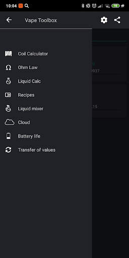 Vape Toolbox Lite screenshot 1