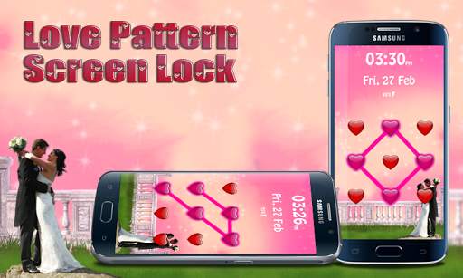 Love Pattern Screen Lock Theme screenshot 1