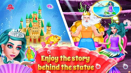 Mermaid Rescue Love Story Game screenshot 2