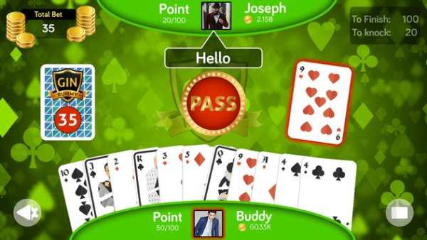 Grand Gin Rummy screenshot 2