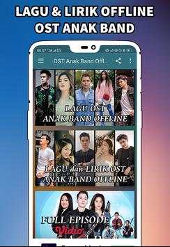 OST Anak Band Offline Lirik screenshot 3