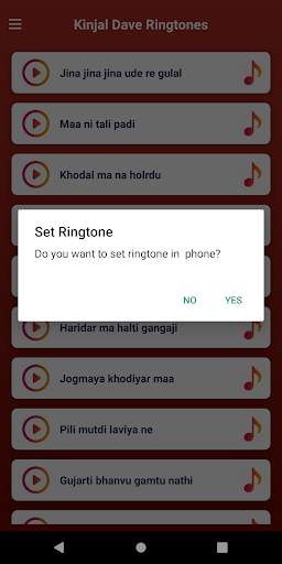 kinjal gujarati ringtone screenshot 7