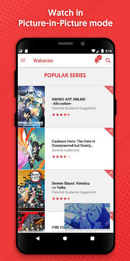 Wakanim for Android TV 8 تصوير الشاشة