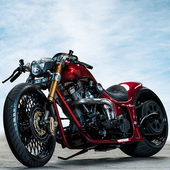 Chopper Traffic Bike Rider 3D icon