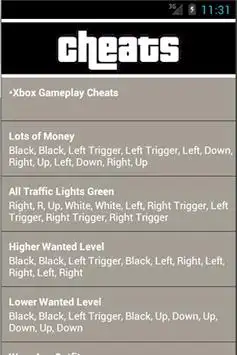 Cheats for GTA 3 screenshot 3