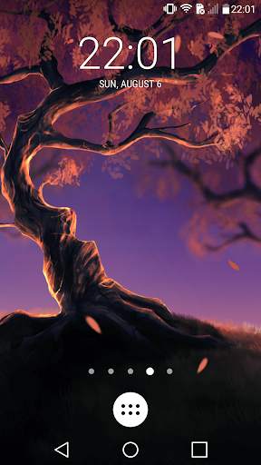 Woody Land :  Tree live wallpaper Parallax 3D free screenshot 2