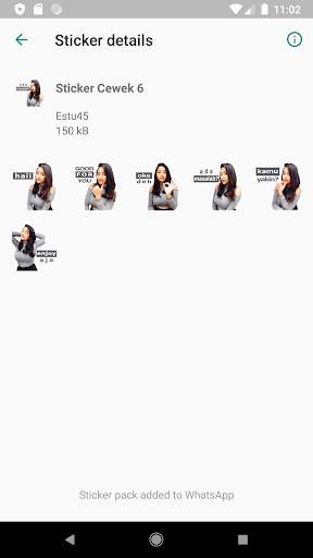 Beautiful & Sexy Girl Sticker forWAStickerApps screenshot 7