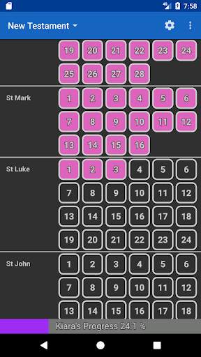 LDS Reading Chart скриншот 2