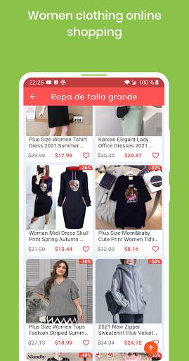 cheap plus size clothing screenshot 5