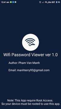 Wifi Password Viewer (Root) screenshot 4